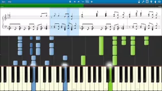 Grandmaster's Gauntlet - Maplestory BGM - Piano Arrangement Synthesia