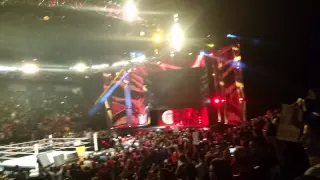 Raw Opening / Brock Lesnar Entrance Raw 3-30-15