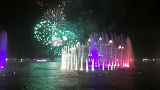 The Pointe | Fountain | Fireworks | The Pointe Dubai | Atlantis view