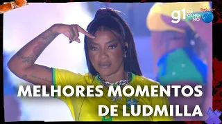 Ludmilla leva quinteto de mulheres negras ao palco do Rock in Rio I g1