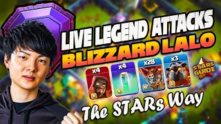 Live legend attacks while explaining- blizz lalo - Clash of Clans