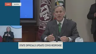 Governor Abbott COVID-19 Update On Hospitalizations