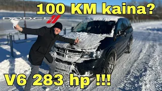 KODĖL JIE JĮ PERKA? 100 km kaina su DODGE Journey V6 211KW.