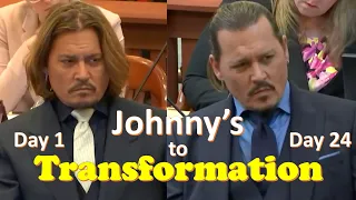 Johnny Depp Transformation over the Trial | Amber Everyday Entrance to court, all day court arrivals