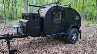 Cedar Ridge Campers Vega  XT 2.0  off-road teardrop trailer walk-around video