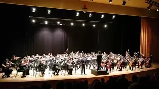 Orquesta Sinfónica Conjunta. 1 de Diciembre 2017 . Concierto para clarinete num.1. Von Weber