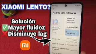 TU XIAOMI ESTA LENTO POR ESTA RAZÓN Y ESTÁ ES LA SOLUCIÓN🤩