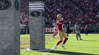 #49ers offense intros before win over #Buccaneers