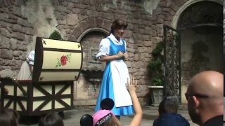 Storytime with Belle at the Magic Kingdom WDW