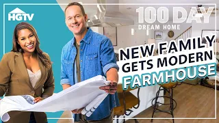 Transforming a Lot of Memories into the Perfect Family House | 100 Day Dream Home | HGTV