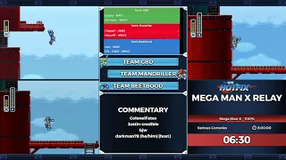 Mega Man X1-8 Team Relay Race - AGDQ HOTFIX 05/31/2020