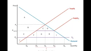 IB economics - tariffs and quotas diagrams