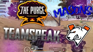 TEAMSPEAK ❤️ ИГРАЕМ PURGE НА 2000$ | PUBG MOBILE