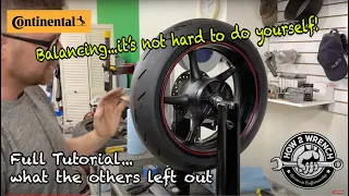 Learn how to balance tires like a pro in minutes! Must see first step! BikeMaster Balancer 800-256