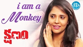 I Am a Monkey - Anchor Anasuya || Kshanam Movie || Talking Movies With iDream