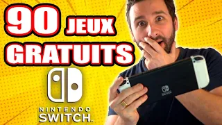 90 JEUX GRATUITS NINTENDO SWITCH 🔥