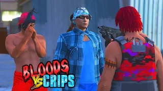 BLOODS VS CRIPS "BAD KIDS 3" GANG WAR (GTA 5 SKIT)