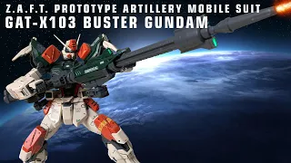 Simple and tactical support! MG 1/100 Buster Gundam Review | バスターガンダム