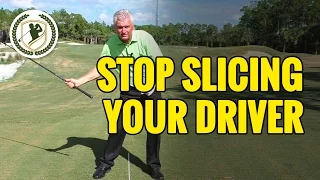 HOW TO FIX A GOLF SLICE WITH DRIVER IN 2 MINUTES!