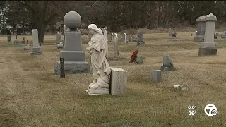 Would-be thieves target historic cemetery in Wyandotte that is maintained by volunteers