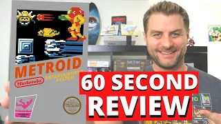 Metroid NES 60 Second Review #shorts