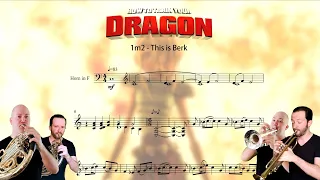 How To Train Your Dragon - This Is Berk || French Horn & Trumpet Cover