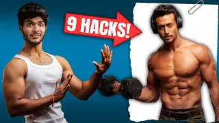 9 “HACKS” To BUILD MUSCLE 🔥 - Must Watch For All Beginners! (REVEALED!)