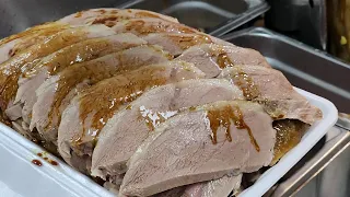 #HongkongStreetFood #MarinatedGoose，Super Master#PigEars #Duck #chicken #GooseLiver #asmr #香港美食