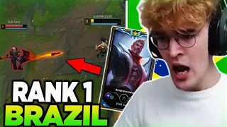 I FOUND BRAZILS #1 PLAYER AND THIS IS HOW IT WENT...