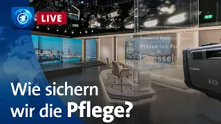 Zu wenig Geld und Personal: Wie sichern wir die Pflege? | Presseclub