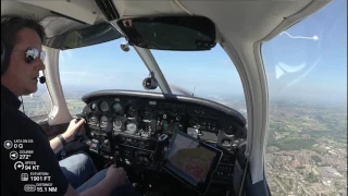 A Weekend in Caernarfon - Full VFR flight with ATC Audio and an 18kt crosswind landing!