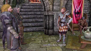 Final words of Legate Rikke and General Tullius. Skyrim Anniversary Edition