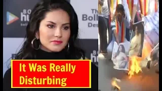 Sunny Leone Reaction On  Bangalore Incident