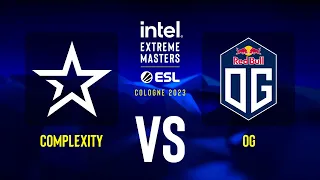 Complexity vs. OG - Map 2 [Overpass] - IEM Cologne 2023 - Play-In