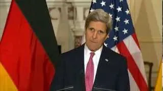 Secretary Kerry Delivers Remarks With German Foreign Minister Steinmeier