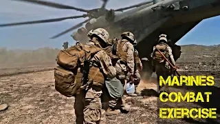 U.S Marines Combat Exercise | M777 155mm Howitzer Fire | Marines Weapons and Tactics