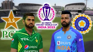 Match Warh Gaya 🔥 😢Pakistan vs India 🔥 World Cup 2023 Match highlights 🏆 Cricket 24 🏏