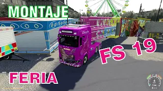 Montaje Atracciones de Feria en FS19. Parte 1