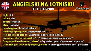 Angielski na lotnisku i w samolocie ✈️ zwroty i słówka - At the airport English