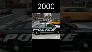 evolution of police car (1950~2024)#evolution #viral #shorts #police #trending