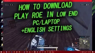 HOW TO DOWNLOAD AND PLAY RING OF ELYSIUM in english settings and low end pc