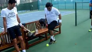 Djokovic y Maradona, juntos