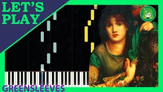 Greensleeves English Folk Song [Piano Tutorial]