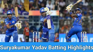 MI vs SRH | Suryakumar Yadav Batting Highlights