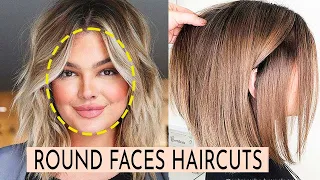 Most Flattering Haircuts for Round Faces