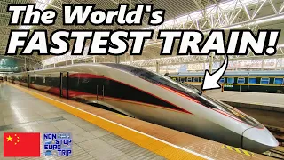 China's 400kmh ULTRA high-speed train with LIE-FLAT Suites!