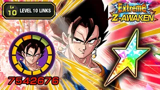 100% EZA INT VEGITO LEVEL 10 LINKS SHOWCASE! Dragon Ball Z Dokkan Battle