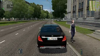 City Car Driving 1.5.9 Mercedes-Benz MAYBACH S650 TrackIR4 Pro