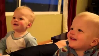 Talking Twin Babies - PART 2 - Watched By Twin Babies