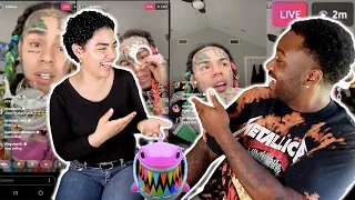 WOULD Y'ALL HAVE SNITCHED TOO? | 6ix9ine Instagram Live [REACTION]